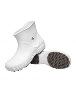 BOTA CANO CURTO REF. BB85 - BRANCO - CA Nº 37.390